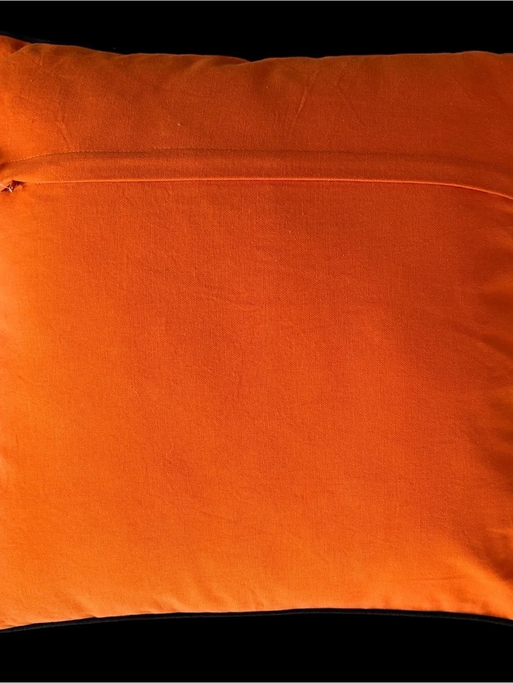 Halloween 'Trick or Treat' throw Pillow orange black beaded spiders fall 18